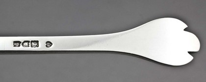 Silver Rattail Trefid Spoon - Christening Present